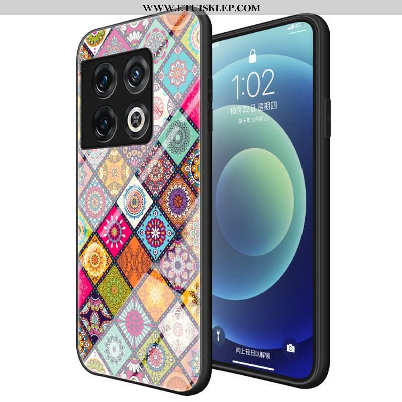 Etui do OnePlus 10 Pro 5G Patchworkowy Uchwyt Magnetyczny
